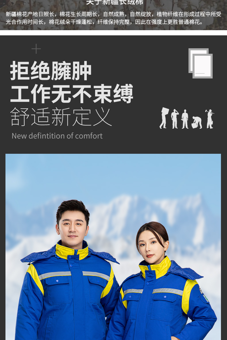 8897国际能源防静电活棉棉衣